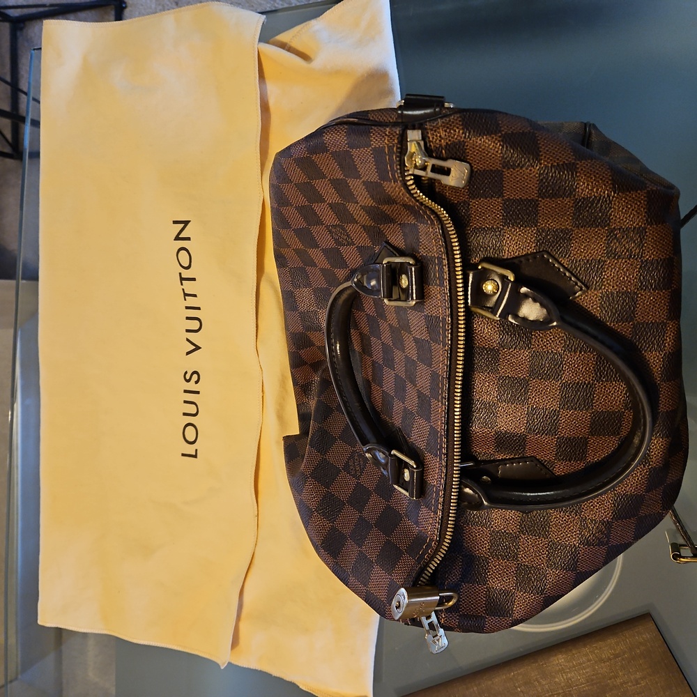 Authentic Speedy 35 Damier